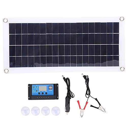 YULEESIYIP Solar Panel Mobile Power Lading Pack -Komponente USB -Anschlüsse Monokristalline Silizium für Wandercamping im Freien von YULEESIYIP