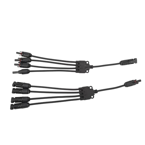 YULEESIYIP Solarpanelanschlüsse Parallele Adapter -Kabel -Kabel -Steckerkit für Solarstromsysteme von YULEESIYIP