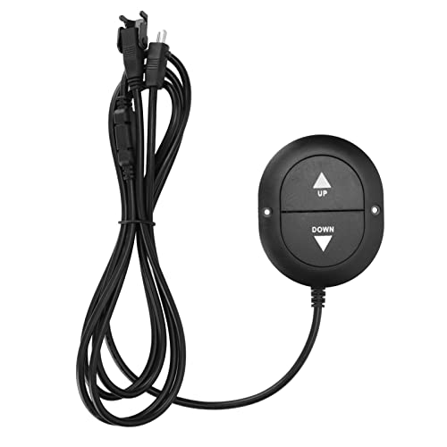 YULEESIYIP Stromversuchungsschalter Massagestuhlgriff Lifter Elektrische Steuerung mit 2 Tasten 12‑32 V für verstellbare Betten von YULEESIYIP