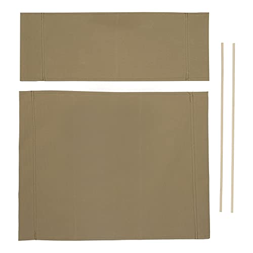 YULEESIYIP Stuhlabdeckung Oxford Stoff Austausch Cover Director Club Sitz Khaki von YULEESIYIP