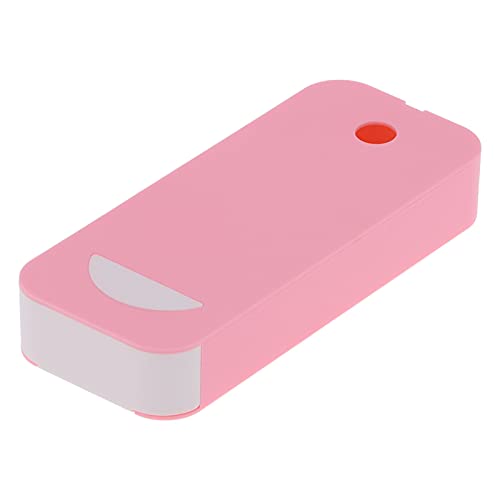 YULEESIYIP Versteckte Desktop -Aufbewahrungsbox -Schreibkasten Organisation für Heim- und Büro modernes einfaches Design (Pink) von YULEESIYIP