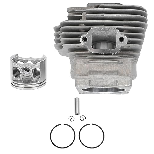 YULEESIYIP Zylinderkolbenkit Aluminium Hochleistungs einfach zu verwenden Kettensägen 56mm Ersatzteile Gartenwerkzeuge von YULEESIYIP