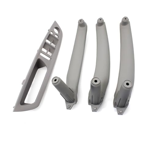 Innentürgriff Verbesserte LHD RHD Auto Innen Tür Pull Griff Innere Armlehne Panel Abdeckung Für X5 Für X6 E70 E71 E72 2007-2012 2013(LHD Gray set) von YULEGUDI