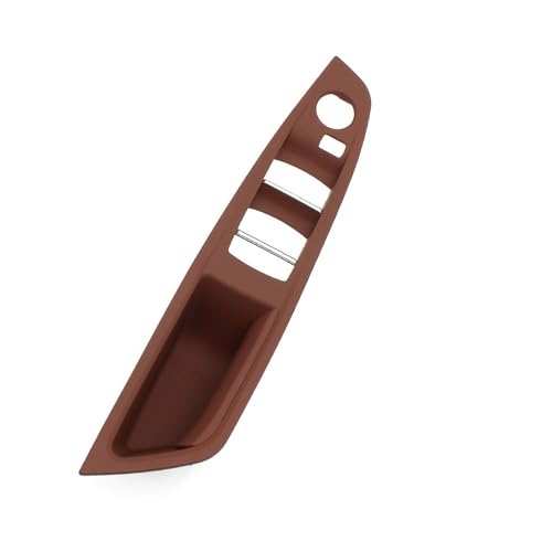 YULEGUDI Innentürgriff LHD RHD Fahrerseite Armlehne Türgriff Panel Abdeckung Für 5 Serie F10 F11 F18 520 523 525 528 530(LHD Red Brown) von YULEGUDI