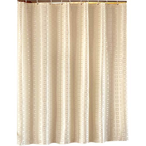 Yulian Duschvorhänge Hotel Badezimmer Dicke duschvorhang Tuch duschvorhang Wasserdicht mehltau Vorhang Vorhang (Breite * Hoch) Hochwertige Duschvorhänge (größe : 200 * 220cm) von YULIAN