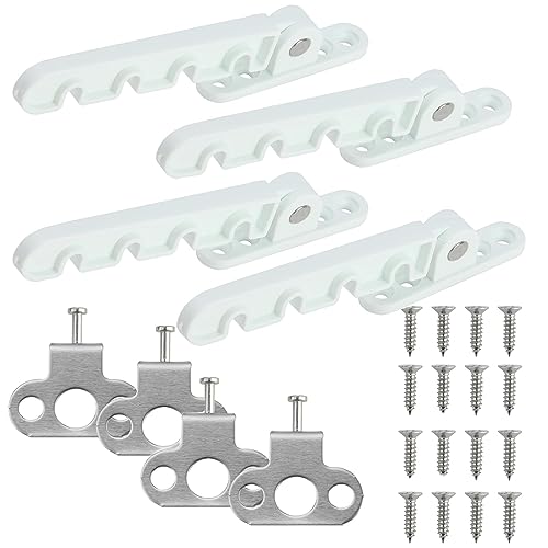 4er Set Fensterriegel, Fensterstopper Metall, Fenster Regler, Fenster Kipp Regler, Fensterfeststeller für Kippfenster, mit Schrauben, Fensterriegel zum Einstellen der Fensteröffnung 4er Set Fensterriegel, Fensterstopper Metall, Fenster Regler, Fenster Kipp Regler, Fensterfeststeller für Kippfenster, mit Schrauben, Fensterriegel zum Einstellen der Fensteröffnung von YULIAO