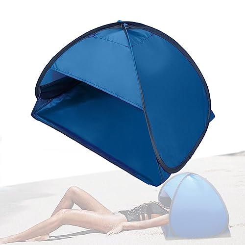 Head Pop-Up-Zelt, Minizelt Strand Sonnenschutz, Kleines Pop-Up-Gesichtszelt Sonnenschirm, Mini Sonnenschirm, Winddichter Sonnenschutz, für Outdoor Camping Picknick Strand von YULIAO