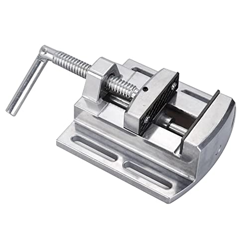 YULIN SUN Aluminium Tischschraubstock Maschinenschraubstock 2.5“ Schraubstock Bohrmaschine Bohrschraubstock Flachklemme für Holzbearbeitung Werkstatt YULIN SUN Aluminium Tischschraubstock Maschinenschraubstock 2.5“ Schraubstock Bohrmaschine Bohrschraubstock Flachklemme für Holzbearbeitung Werkstatt von YULIN SUN