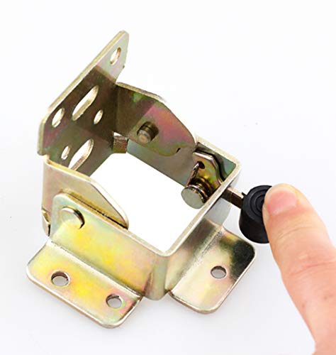 2 PACK 90 Grad Klappregal Selbsthemmendes Scharnier Kaltgewalzte Stahlklapptischbeine Bettbeine Versteckte Stützscharniere zum Ausfahren von Tisch- und Stuhlbeinen von KAFENDA