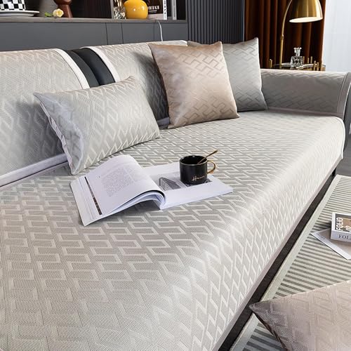 Upgraded Couch Covers - Kühlender Sofabezug im modernen Stil for 2-, 3-, 4-Kissen-Couch, Sommer-Kühlcouchbezug, rutschfest, waschbar, Sofabezug, L/U-förmiger Sofabezug, Sofaschutz for Hunde(A2,70*90CM Upgraded Couch Covers - Kühlender Sofabezug im modernen Stil for 2-, 3-, 4-Kissen-Couch, Sommer-Kühlcouchbezug, rutschfest, waschbar, Sofabezug, L/U-förmiger Sofabezug, Sofaschutz for Hunde(A2,70*90CM von YUMEIGE