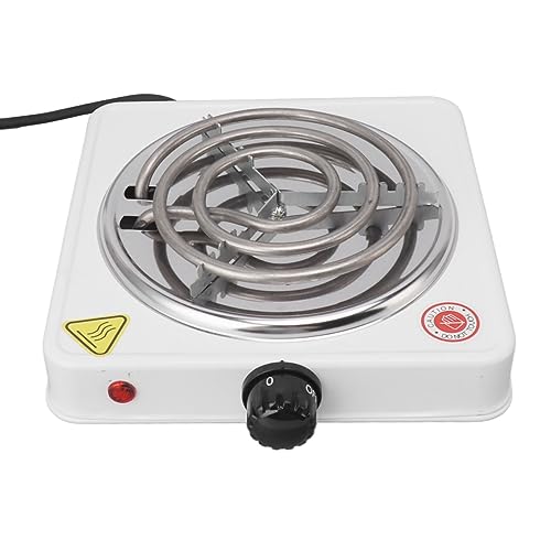 1000 W Elektroherd, Tragbare Arbeitsplatte, Kochplatte, Verstellbarer Thermostat, Einzelbrenner Für Tee, Kaffee, Küche, Wohnmobil, EU-Stecker 110–240 V 1000 W Elektroherd, Tragbare Arbeitsplatte, Kochplatte, Verstellbarer Thermostat, Einzelbrenner Für Tee, Kaffee, Küche, Wohnmobil, EU-Stecker 110–240 V von YUMILI