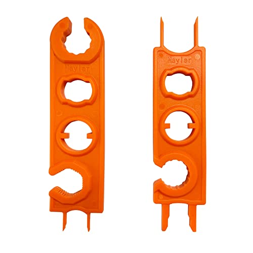 2-Teiliger Solar-Steckerschlüssel, PV-Panel (ＭC4), Schnellspanner, Männlich, Weiblich, Stecker-Trennwerkzeug, Schraubenschlüssel, Crimp-Werkzeug Für Solarsystem-Verlängerungskabel-Set von YUMILI