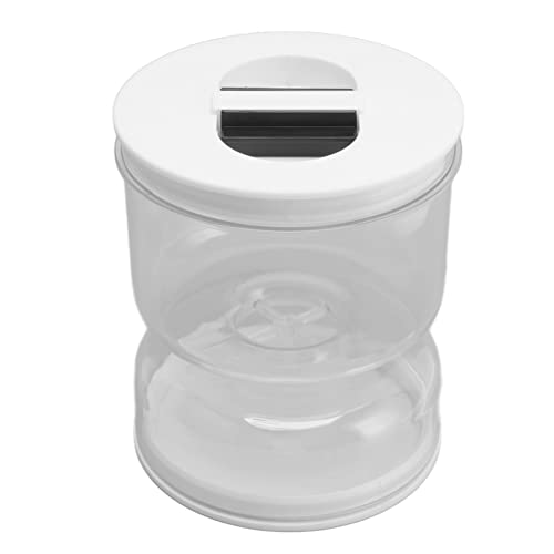 200-ml-Einmachglas, Einmachglas Für Die Küche, Sanduhrglas, Umgedrehter Einmachglas-Aufbewahrungsbehälter, Auslaufsicherer Einmachglasbehälter aus Acryl Mit Sieb von YUMILI