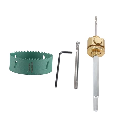 Deckenlochsägen Sie Drill Bit Extension Pole Opener für Holzplatten -Gips, einfach zu bedienen universeller Hex -Shank (100 mm / 3,9 Zoll Lochsäge) von YUMILI