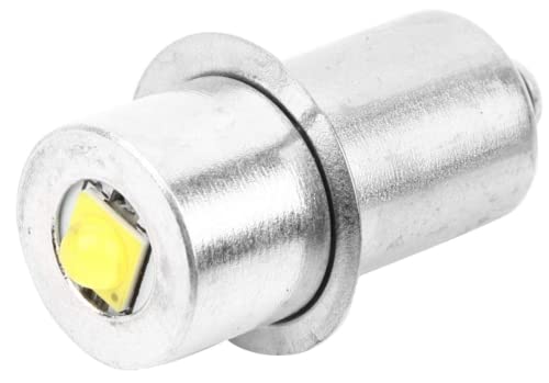 LED-Taschenlampe, P13.5S 3W LED-Glühbirne, Taschenlampe, Notfall-Arbeitslampe, Ersatzbirnen für Scheinwerfer, Taschenlampe, Taschenlampen (Warmweiß 4~12V) von YUMILI