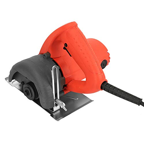 YUMILI Elektrische Kreissäge 1480W leistungsstarke Multifunktionssäge mit 110mm Sägeblatt für Metall Stein Holz Kunststoff Schneiden und Beton Nutfräsen von YUMILI