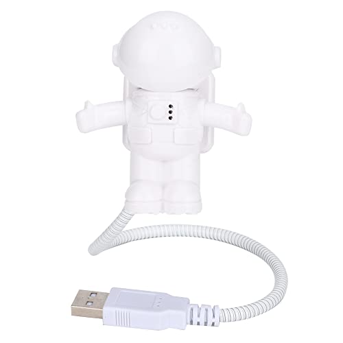 YUMILI PC-USB-Licht, energiesparendes Mini-USB-LED-Nachtlicht in Spaceman-Form, Computer-Laptop-Notebook-Lampe, Flexibles PC-Licht von YUMILI