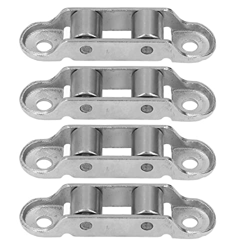 YUMILI Schiebetürrollen aus Edelstahl, 4pcs Doppelantrieb mit niedriger Rauschscheibe für Schiebetüren Fenster und Schränke Antilebiger glattes Gleithardware YUMILI Schiebetürrollen aus Edelstahl, 4pcs Doppelantrieb mit niedriger Rauschscheibe für Schiebetüren Fenster und Schränke Antilebiger glattes Gleithardware von YUMILI