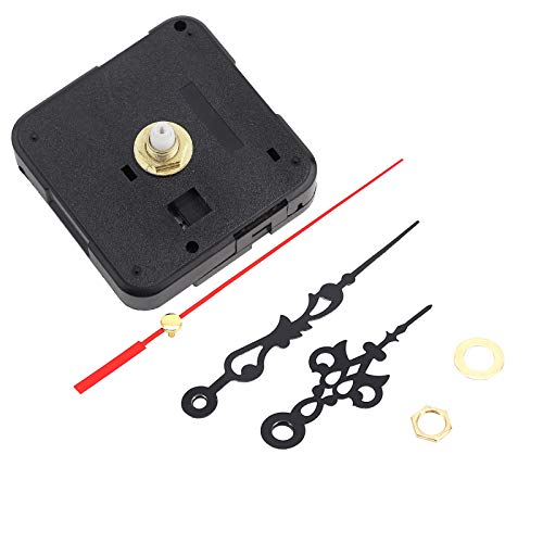 YUMILI Uhrwerk – Schwarz DIY Mechanismus Quarz Uhrwerk Teile Ersatz, Mechanismus Uhrwerk Reparatur Werkzeug Set Kit von YUMILI