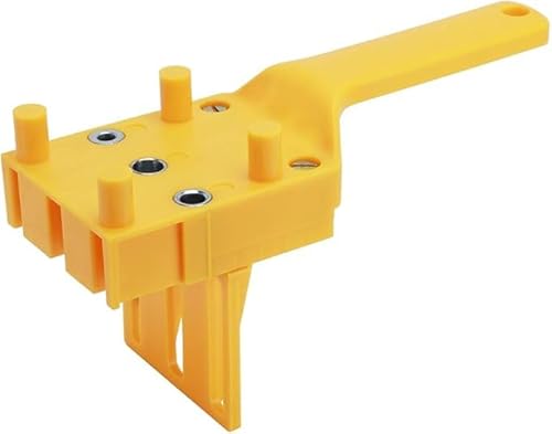 YUMILLI Dübelvorrichtungsbohrerführung, verstellbare Holzdübelvorrichtung mit Metallbuchse für 6/8/10 mm Dübel, Präzisions-Ausrichtungswerkzeug für Heimwerker, Kante, Eckverbindungen und von YUMILI