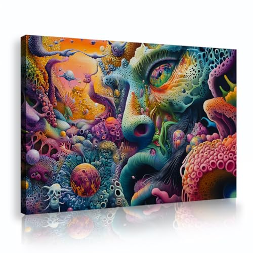 YUNART Fantasy Portrait Illustration Leinwand Wandkunst Lebendiger Ozean Abstrakte gerahmte Leinwand Kunstwerk für Wohnzimmer Moderne Wohnkultur 65x100cm Innenrahmen YUNART Fantasy Portrait Illustration Leinwand Wandkunst Lebendiger Ozean Abstrakte gerahmte Leinwand Kunstwerk für Wohnzimmer Moderne Wohnkultur 65x100cm Innenrahmen von YUNART