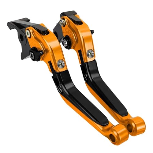 YUNDVLT Hebel Compatible With Bandit GSF 1250 GSF1250 BANDIT 2007 2008 2009 2010 2011 2012 2013 2014 2015 Motorrad Handbremse Bremse Kupplung Hebel(Gold4) von YUNDVLT