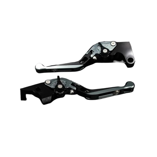 YUNDVLT Hebel Compatible With GSR750 GSX-S750 GSR/GSX-S/GSXS 750 2011-2018 Motorrad Einstellbare Legierung Bremsen Kupplung Hebel(Black2) von YUNDVLT