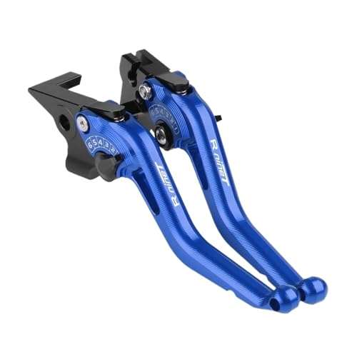 YUNDVLT Hebel Compatible With R NINE TR NINET RNINET RNINE T 2017-2023 Motorradzubehör CNC-einstellbare Bremskupplungshebel(Blu) von YUNDVLT