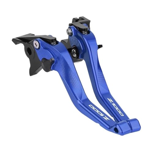 YUNDVLT Hebel Compatible With Z 1000 Z1000 2007-2016 Motorrad-einstellbarer Lenker Kurzkupplungsbremshebel(Blu) von YUNDVLT