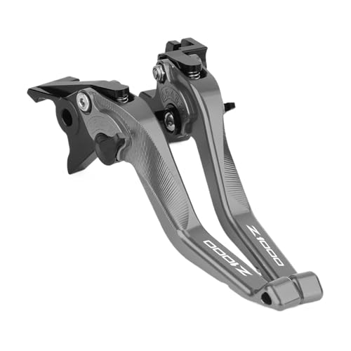 YUNDVLT Hebel Compatible With Z 1000 Z1000 2007-2016 Motorrad-einstellbarer Lenker Kurzkupplungsbremshebel(Titanium) von YUNDVLT