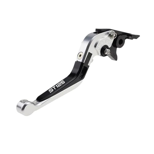 YUNDVLT Hebel Fit DAX125 ST125 2022-2023 For DAX 125 ST 125 Folding Erweiterbar Bremshebel(SILVER2) von YUNDVLT
