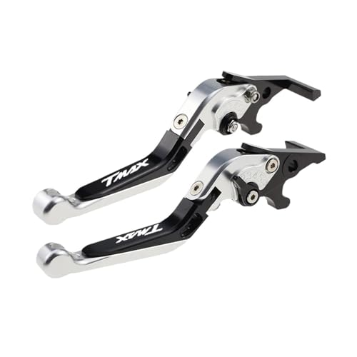 YUNDVLT Hebel For T-MAX 500 TMAX 500 TMAX500 2001 2002 2003 2004 2005 2006 2007 Klappbar Ausziehbare Bremskupplungshebel(BLACK4) von YUNDVLT