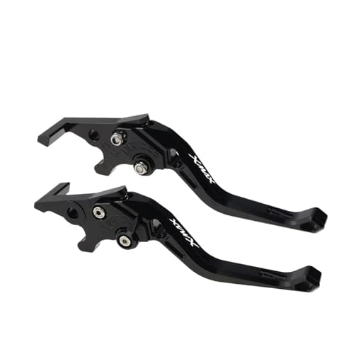 YUNDVLT Hebel For XMAX 250 XMAX 300 X-MAX 250 X-MAX 125 XMAX250 2018-2022 Rollerzubehör Kurze Bremshebel(B-black logo XMAX) von YUNDVLT