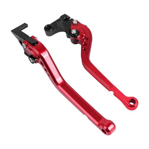 YUNDVLT Hebel MT07 MT09 MT-10 Kurze/Lange Bremskupplungshebel Compatible With FZ1 FAZER FZ6R FZ8 XJ6 FZ6 MT-07 09 FZ-09 XSR700 XSR900 900(Long red) von YUNDVLT