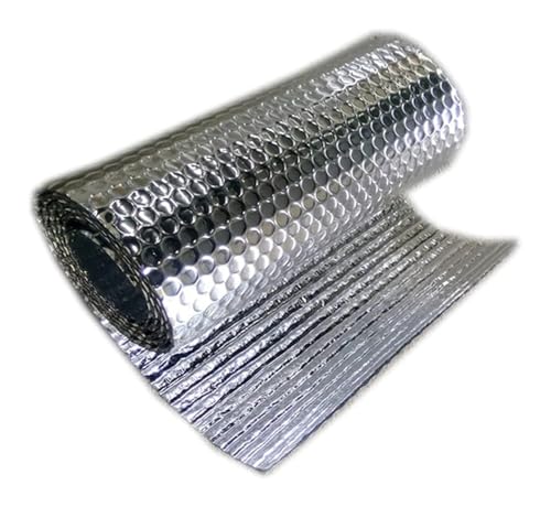Heizkörper Reflexionsfolie, Isolierfolie, Isolierung Wärmedämmung Aluminium, Folienmembran for verschiedene Umgebungen(1x15m) von YUNFANOZ