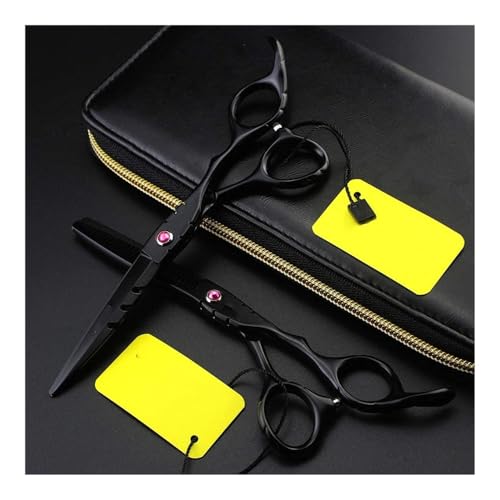 Hundeschere Set, Haustier Hundepflege Schere, Professionelles Hundepflege-Set zum Trimmen des Fells Ihres Haustieres von YUNFANOZ