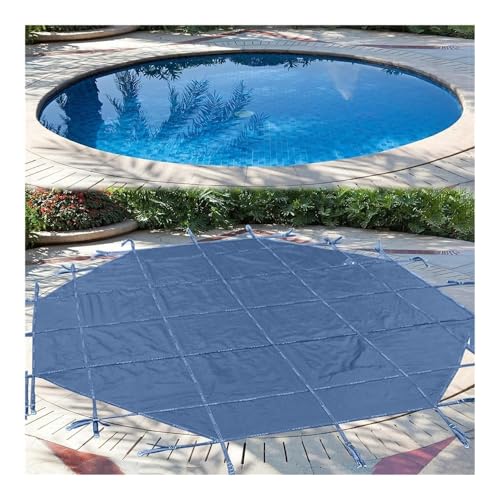 Poolabdeckung, Pool Solarabdeckplane, Verhindert, DASS Sich Blätter, Staubund Schmutz im Pool ansammeln(Dia 7.5m(24.6ft)) von YUNFANOZ