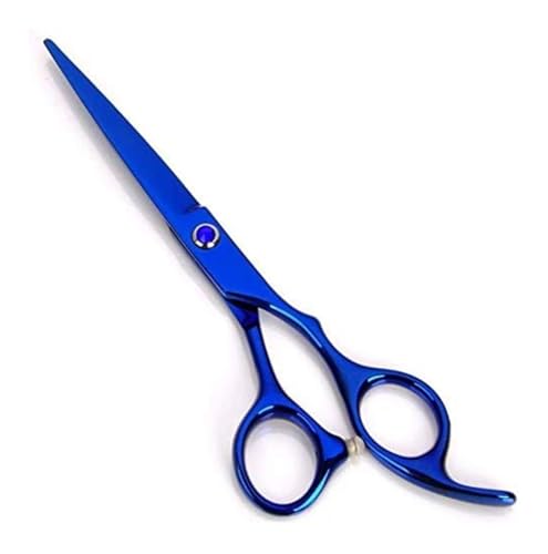 Profi Hundeschere Gebogene Schere Hund Fellschere, Trimmen von Tierhaaren, geeignet für Privathaushalte und Tierhandlungen(FlatCut6Inch) von YUNFANOZ