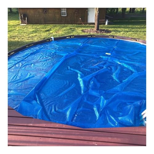 Solarabdeckung, Solarfolie Pool, Leicht zu schneiden, for oberirdische und unterirdische Pools(Dia 6ft/2m/78.7in) von YUNFANOZ
