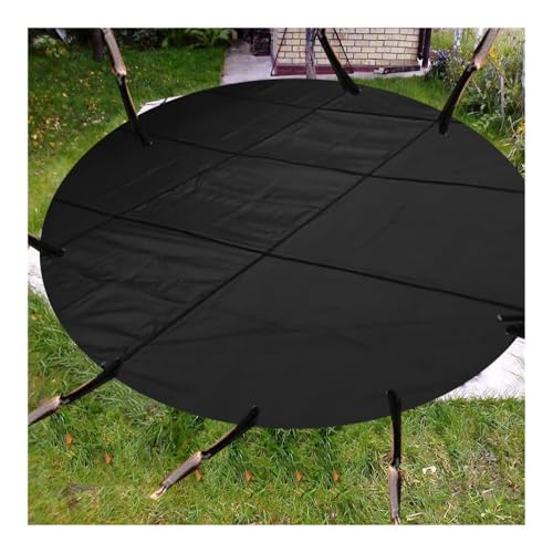 Solarabdeckung, Solarfolie Pool, Mit Schnallenseil-Bodennägeln, for Innen- und Außenpools(Dia 8.5m(27.9ft)) von YUNFANOZ