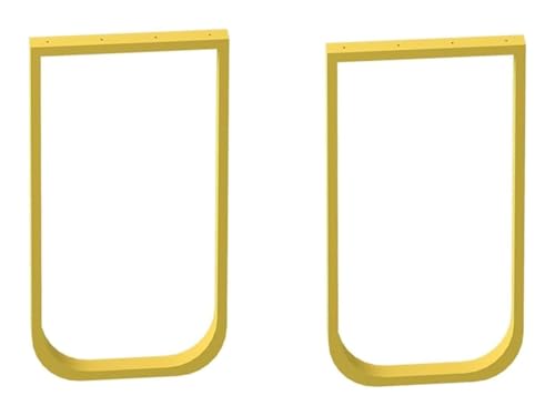 YUNFANOZ Bankbeine, Tischbeine Metall, Geeignet für Frühstückstheke, Couchtisch, Schreibtisch, Ständer, Bank(72 * 50cm) von YUNFANOZ