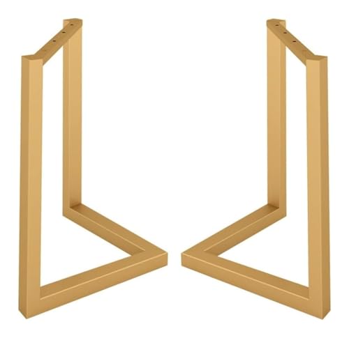 YUNFANOZ Tischfüsse, Tischgestell, Ersatz-Möbelbeine für hohe Beanspruchung, für Couchtisch, Esstisch(60 * 68cm) von YUNFANOZ