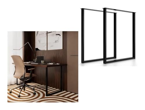 YUNFANOZ Tischkufen, Tischbeine, Hochleistungs-Esstischbein, for Bank, industrieller Tischrahmen, Tischläufer(70 * 70cm) von YUNFANOZ