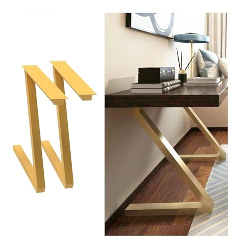 YUNFANOZ Tischkufen, Tischbeine, Robuste, Moderne DIY-Tischbeine, geeignet für Schreibtische und Esstische(62X45CM) von YUNFANOZ