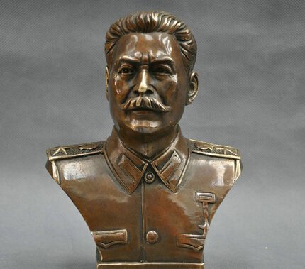 YUNHAO Bronzestatue, 15,2 cm, russischer Führer Joseph Stalin von YUNHAO