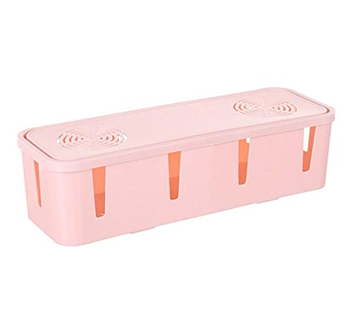 Kabelmanagementbox Kabelbox Kabel Organizer Box Desktop-Einfügungsaufbewahrungsbox Drähte Und Kabelbrett Fixed Tab Box Netzkabelbuchse Datenkabel-Rosa_26,5 * 9.5 * 7 Cm Kabelmanagementbox Kabelbox Kabel Organizer Box Desktop-Einfügungsaufbewahrungsbox Drähte Und Kabelbrett Fixed Tab Box Netzkabelbuchse Datenkabel-Rosa_26,5 * 9.5 * 7 Cm von YUNHOME