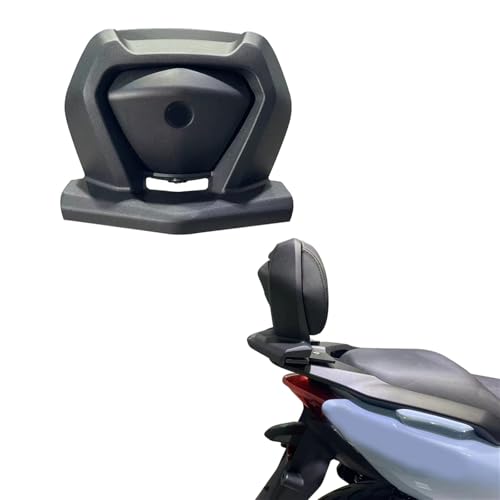 YUNJMYL Modifiziertes Motorrad Für Zontes Für Shengshi 350D Rückenlehne 350M 150D 150M Schwarz Sitzpolster Für Hintere Rückenlehne Topcaseträger Dekoration von YUNJMYL