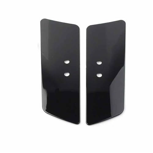 YUNJMYL Motorrad Gabel Windabweiser Windschutzscheibe Universal Für Shadow ABS Kunststoff Klar/Schwarz Deflektor YUNJMYL Motorrad Gabel Windabweiser Windschutzscheibe Universal Für Shadow ABS Kunststoff Klar/Schwarz Deflektor von YUNJMYL