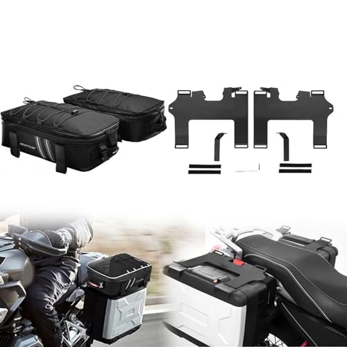 YUNJMYL Variokoffer Gepäckschienen Für B&M&W R1250GS LC/LC ADV 2018-2023 2019 2020 2021 2022 Gepäckträger Variokoffer Dekoration von YUNJMYL