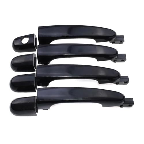 YUNLL Auto-Außentürgriff-Abdeckung, 1 Set, schwarz, Auto-Außentürgriff-Abdeckung für Kia für Sportage 2005 2006 2007 2008 2009 2010 82651-1F000 82661-1F000 YUNLL Auto-Außentürgriff-Abdeckung, 1 Set, schwarz, Auto-Außentürgriff-Abdeckung für Kia für Sportage 2005 2006 2007 2008 2009 2010 82651-1F000 82661-1F000 von YUNLL
